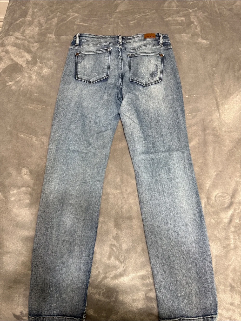 Judy Blue Light Blue Distressed Boyfriend fit Jeans style JB82169LT item 72519